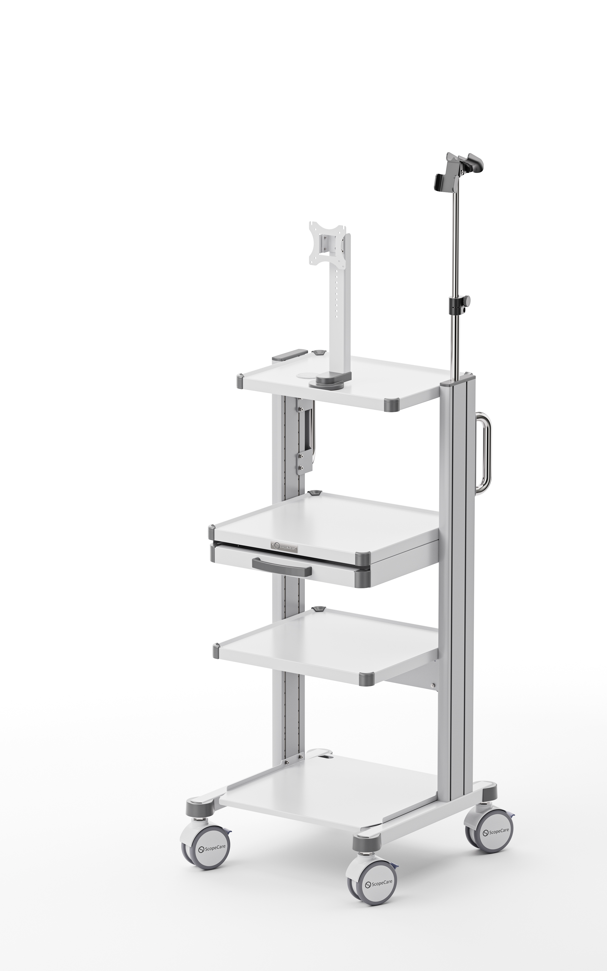 Стойка медицинская SC-CART для аппаратуры