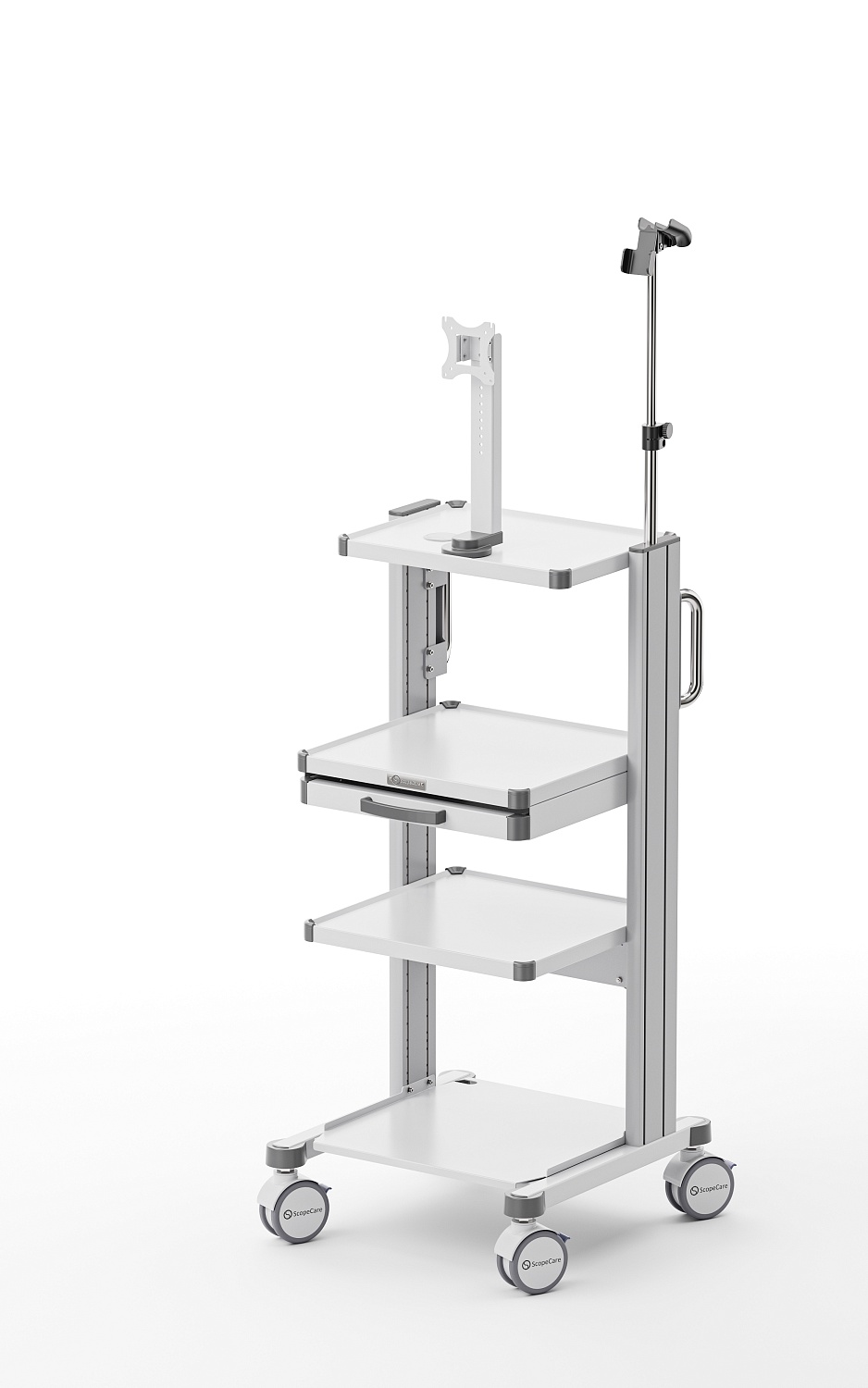Стойка медицинская SC-CART для аппаратуры